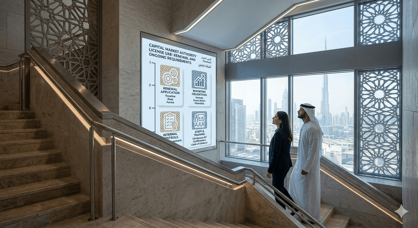 Capital Market Authority License UAE: Renewal and Ongoing Requirements
